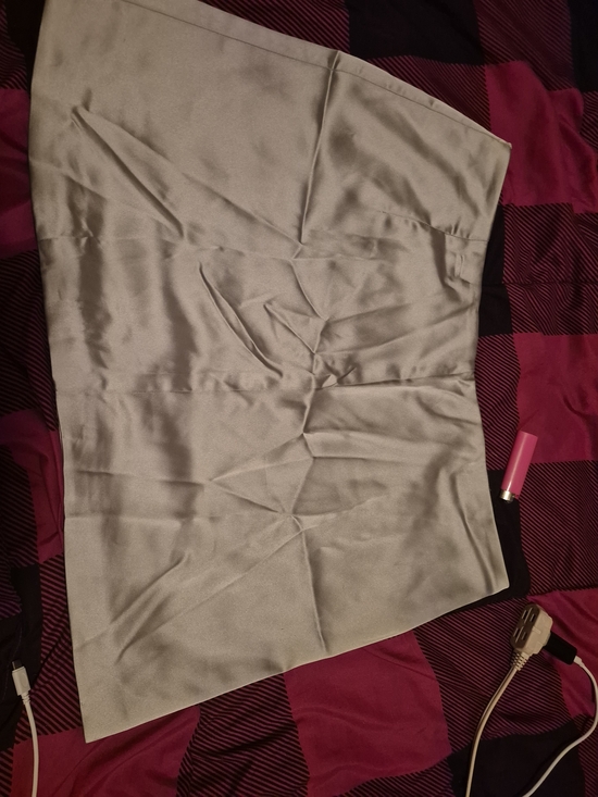 wild fable Dresses & Skirts - Wild Fable Light Gray Satin Mini Skirt